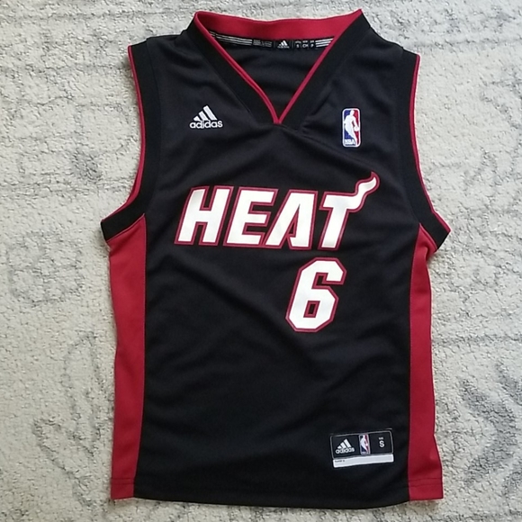 adidas lebron james miami heat jersey